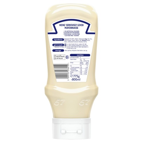 Heinz Seriously Good Mayonnaise 775g