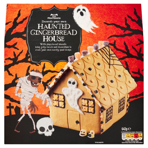 Morrisons Halloween Haunted Gingerbread House