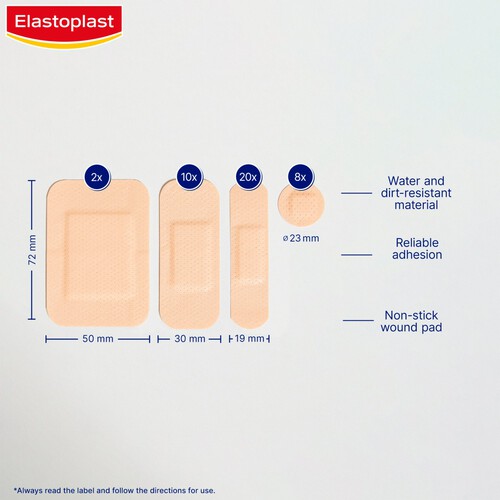 Elastoplast Water Resisitant Assorted Plasters