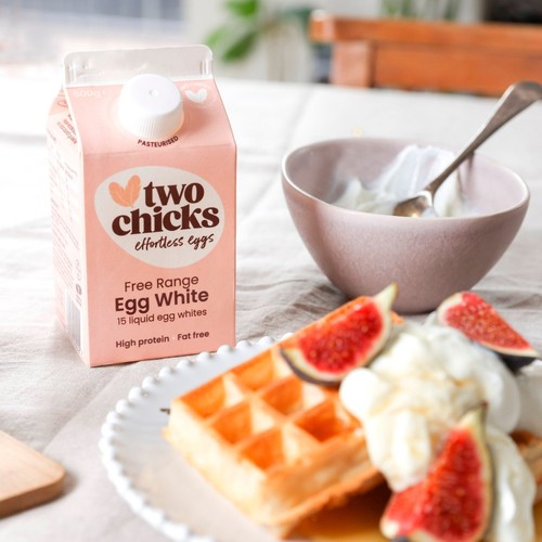 Two Chicks Free Range Egg White 500g