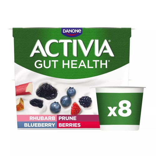Activia Rhubarb Prune Blueberry and Berries Multipack Yoghurt
