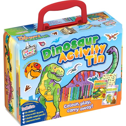 Tin Activity Cases Assortment X3