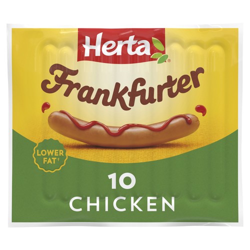 Herta Chicken Frankfurter 10 Pack