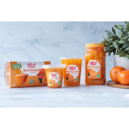Nature's Finest Mandarins In Juice 
