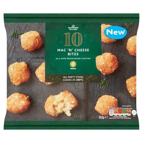 Morrisons 10 Mac 'N' Cheese Bites 