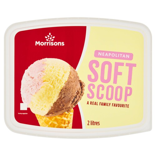 Morrisons Neapolitan Ice Cream