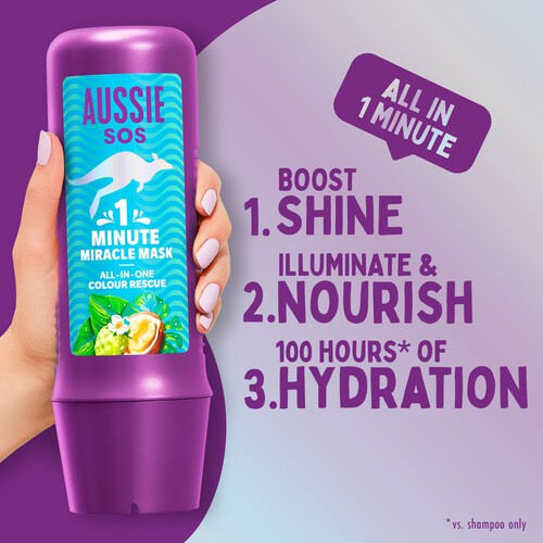 Aussie SOS 1 Minute Miracle Mask Colour Protect