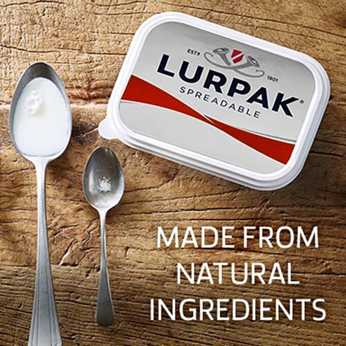 Lurpak Unsalted Spreadable Blend of Butter and Rapeseed Oil 