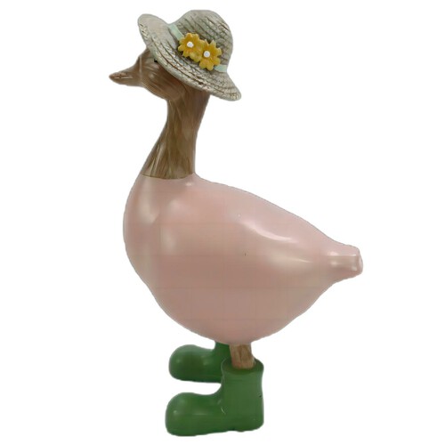 Nutmeg Home Goose With Hat Object