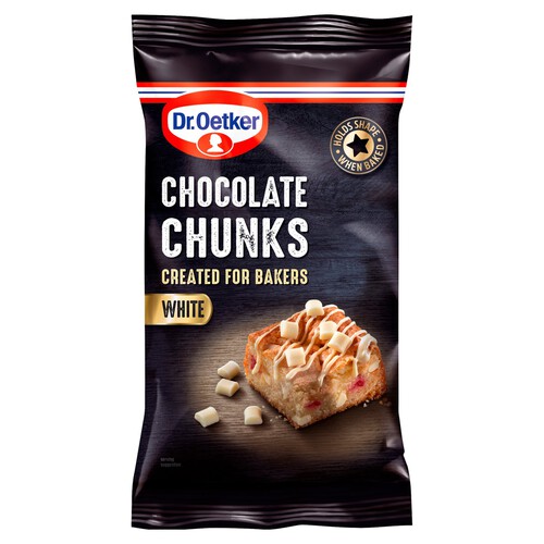 Dr Oetker White Chocolate Chunks