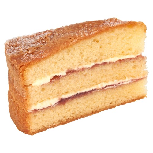 Market Street Strawberry Victoria Sponge Cake Slice