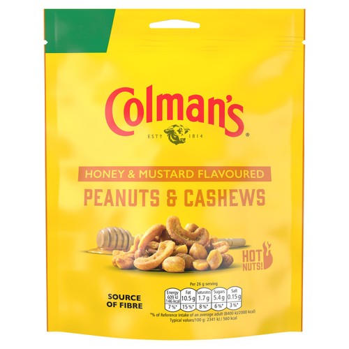 Colman's Honey Mustard Mixed Nuts 