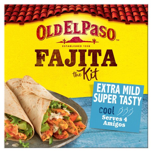 Old El Paso Extra Mild Super Tasty Fajita Kit