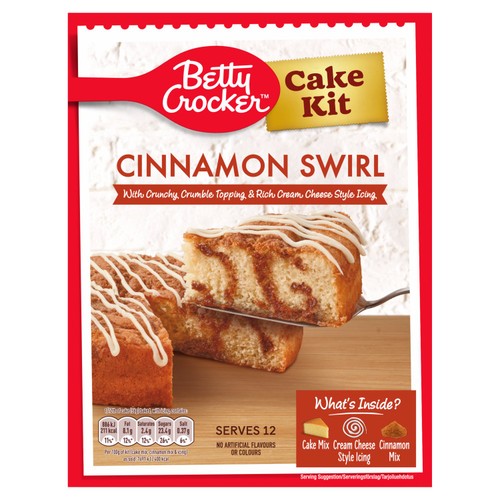 Betty Crocker Cinnamon Swirl Cake Kit 465g