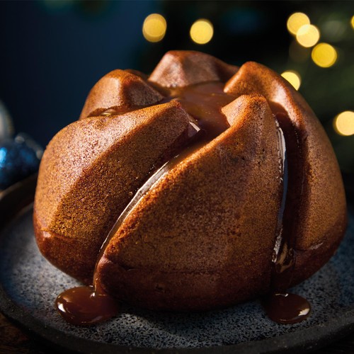 Morrisons The Best Free From Sticky Butterscotch Sponge Pudding 500g