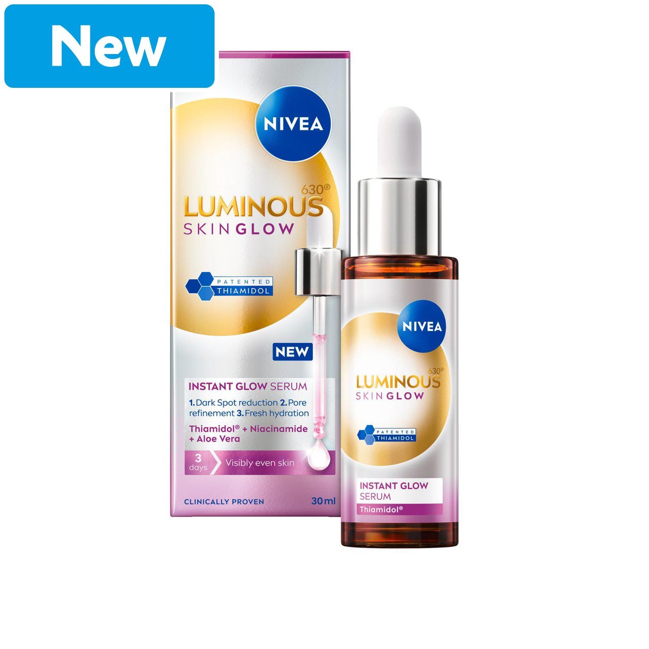 Nivea Luminous 630 Instant Glow Serum 30ml