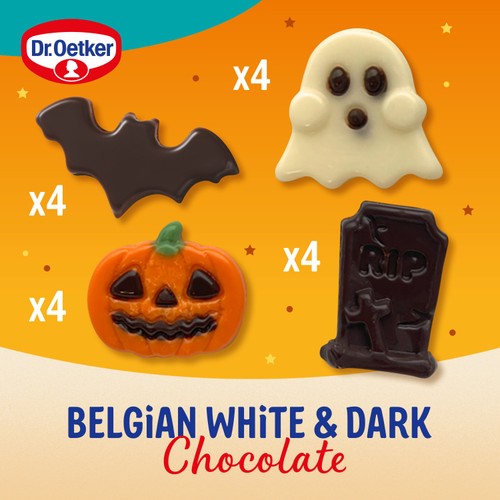 Dr. Oetker 12 Halloween Chocolatey Decorations
