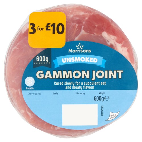 Morrisons Unsmoked Gammon Joint