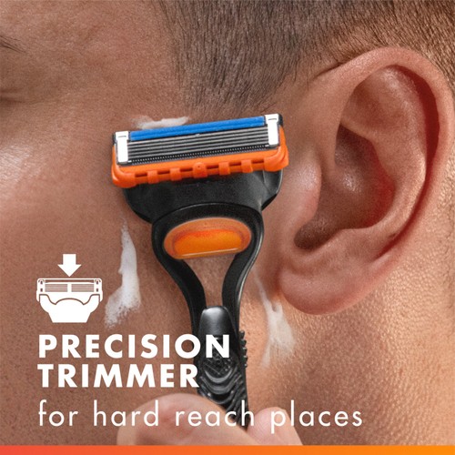Gillette Fusion5 Starter Pack Handle + 4 Razor Blades
