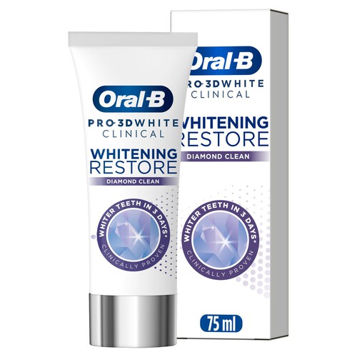 Oral-B 3d White Clinical Diamond Clean Toothpaste