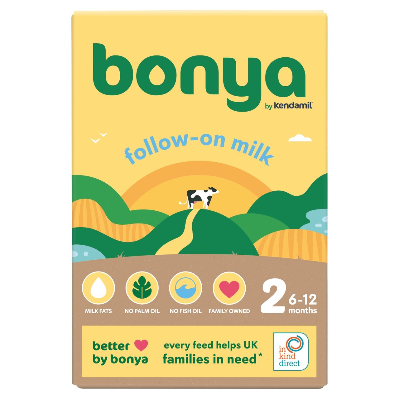 Bonya Stage 2 Follow On Baby Milk Formula Powder