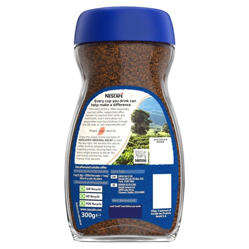 Nescafe Original Decaff  Instant Coffee