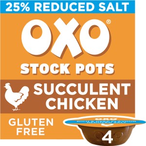 Oxo Stock Pot Succulent Chicken 4 x 20g