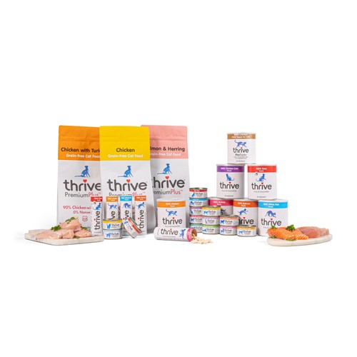 Thrive PremiumPlus Chicken Grain-Free Complete Dry Cat Food 1.5kg