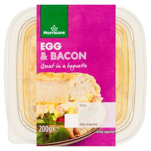 Morrisons egg bacon sandwich filler