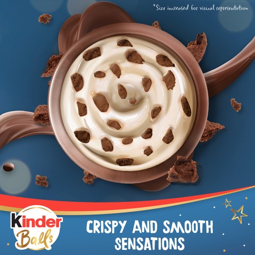 Kinder Balls Milk & Crisp Sensations  90g