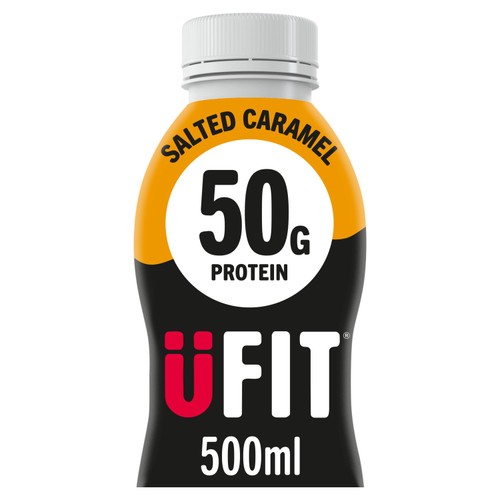 UFIT Salted Caramel High-Protein Milkshake 500ml