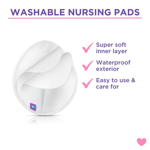 Lansinoh Washable Nursing Pads 