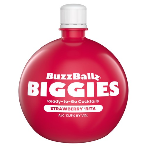 BuzzBallz Biggies Strawberry 'Rita Margarita Cocktail 1.75L