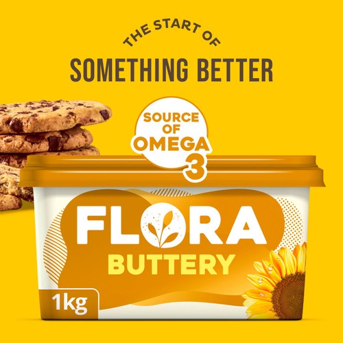 Flora Buttery Spread With Natural Ingredients