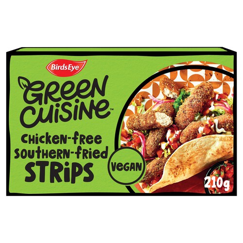 Birds Eye Green Cuisine Vegan Chicken Free Southern Fried Strips