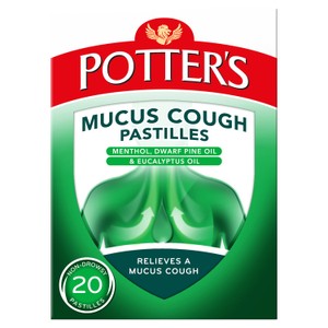 Potters Mucus Cough Pastilles