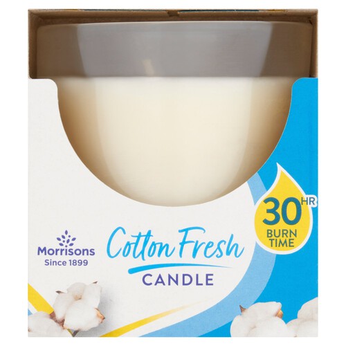 Morrisons Cotton Fresh Candle