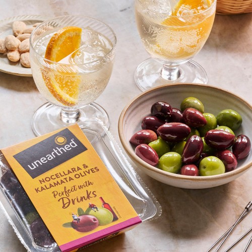 Unearthed Nocellara & Kalamata Olives 130g