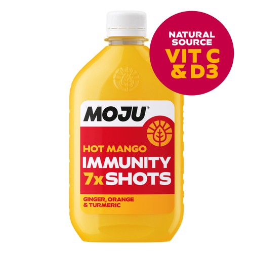 MOJU Hot Mango Immunity Dosing Bottle 7x Shots 420ml