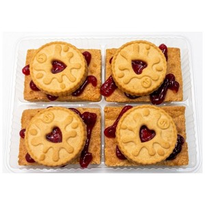 Morrisons Jammie Dodger Blondie 4 Pack