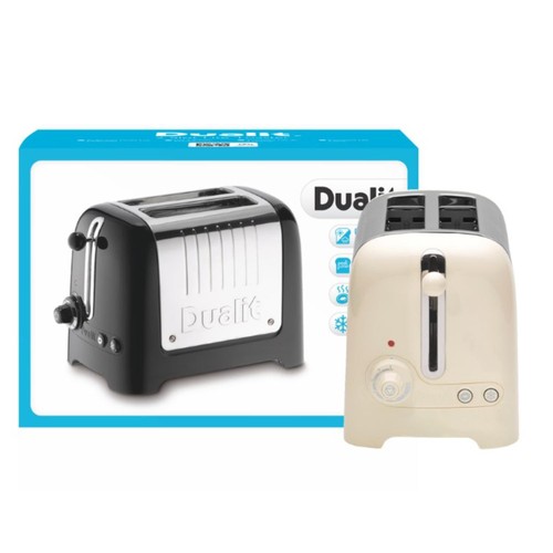 Dualit - 2 Slot Lite Toaster Gloss Cream