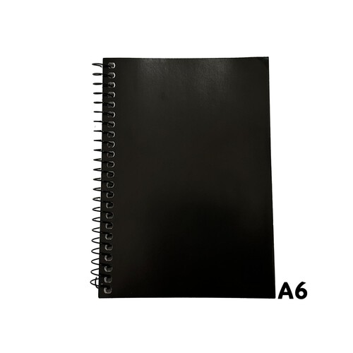 Nutmeg A6 Spiral Notebook 60gsm Sheets