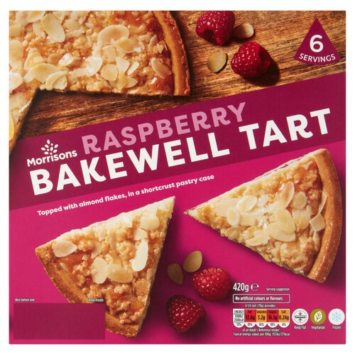 Morrisons Raspberry Bakewell Tart 