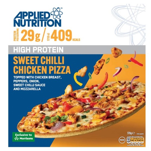 Applied Nutrition High Protein Sweet Chilli Chicken Pizza   370g