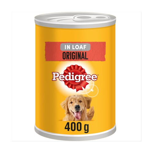 Pedigree Adult Wet Dog Food Tin Original in Loaf