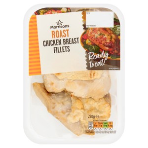 Morrisons Ready To Eat Roast Chicken Breast Fillets