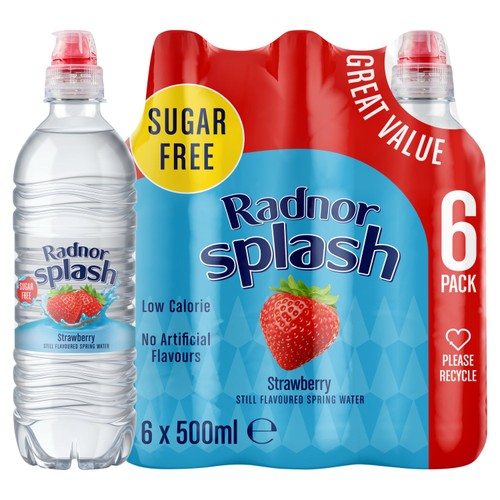 Radnor Splash Still Strawberry