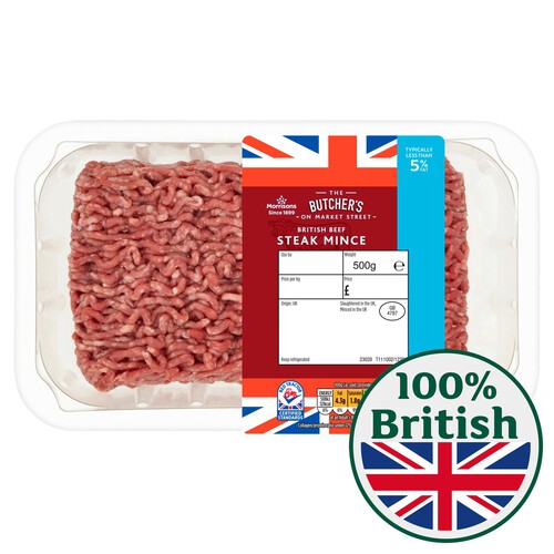 Morrisons British Beef Lean Mince 5% Fat