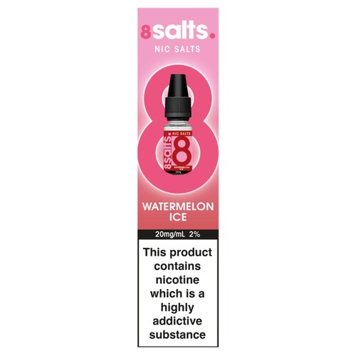 8Salts Nic Salts 20mg Watermelon Ice 10ml