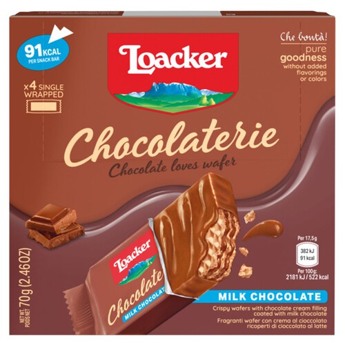 Loacker Chocolaterie Milk 